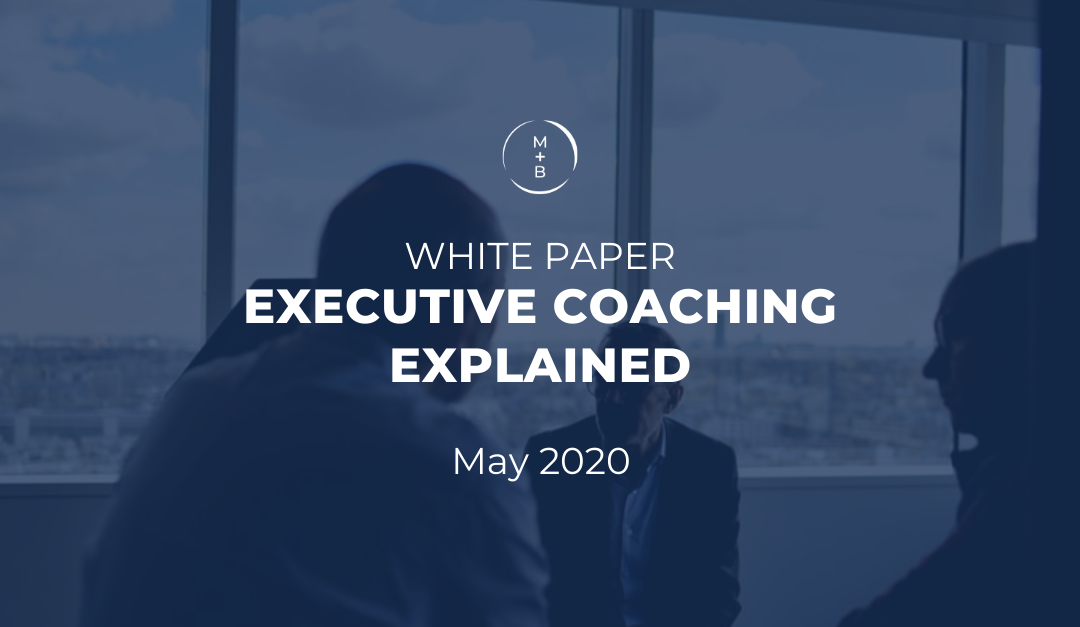 Executive Coaching Explained