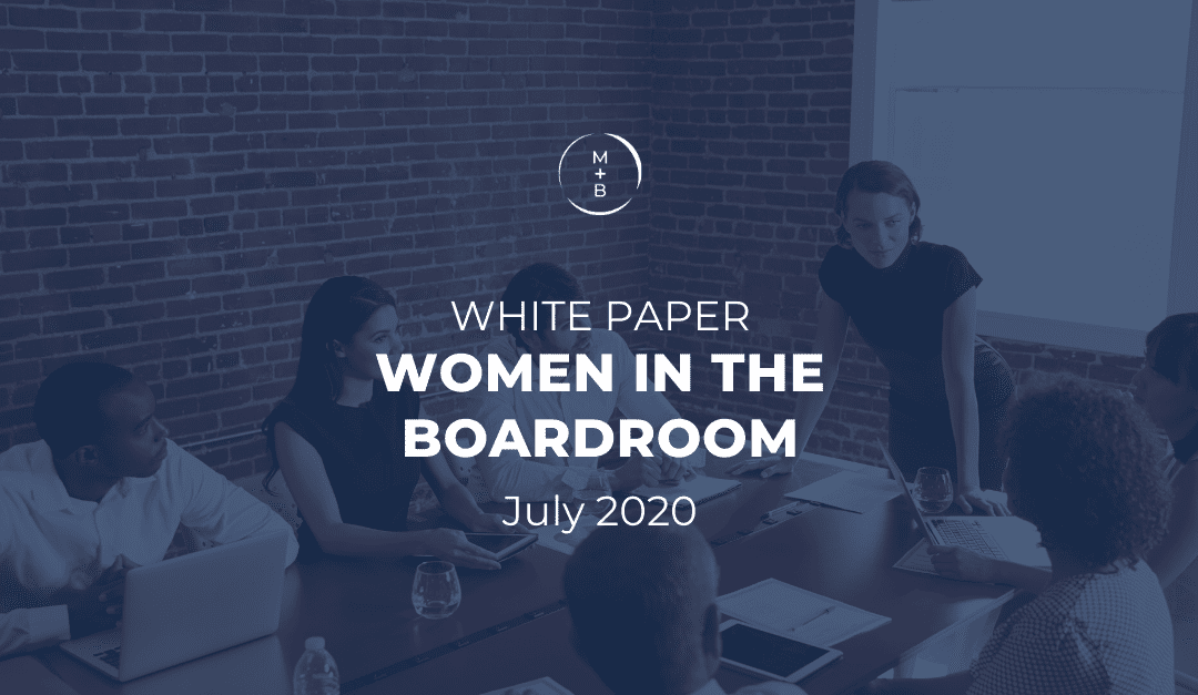 White Paper: Women in the Boardroom