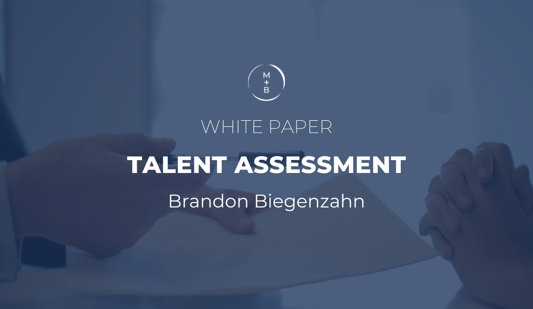 White Paper: Talent Assessment