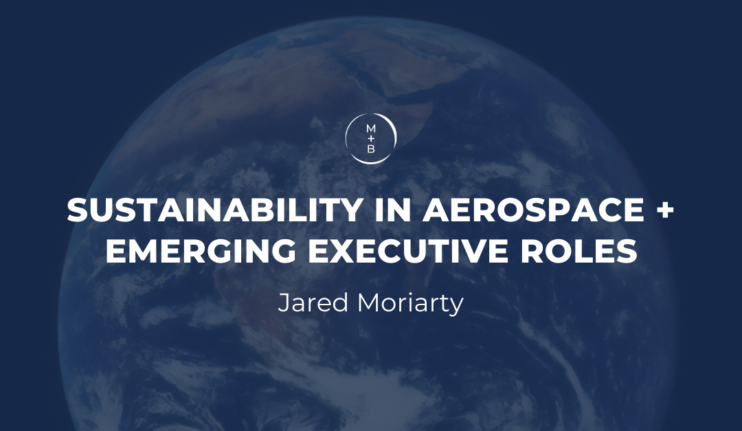 White Paper: Sustainability in Aerospace + Emerging Executive Roles