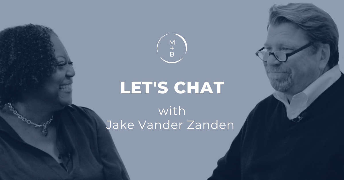 Let's Chat with Jake Vander Zanden
