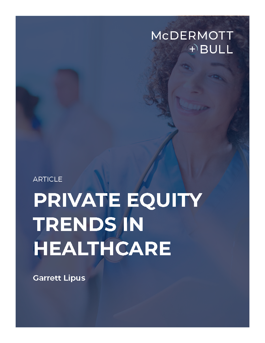 Article: Private Equity Trends in Healthcare