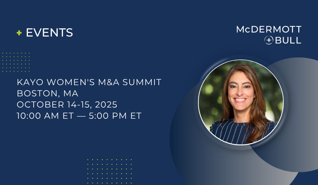McDermott + Bull to Attend the 2025 Kayo Women's M&A Summit